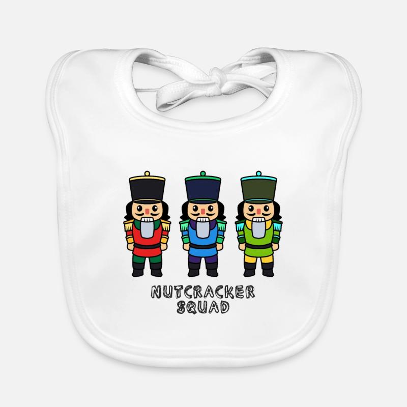Nutcracker Organic Baby Bibs
