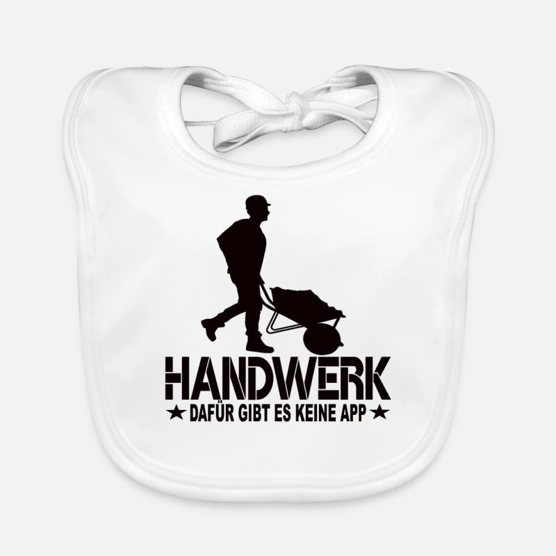 Handwerker Baby Bio-Lätzchen