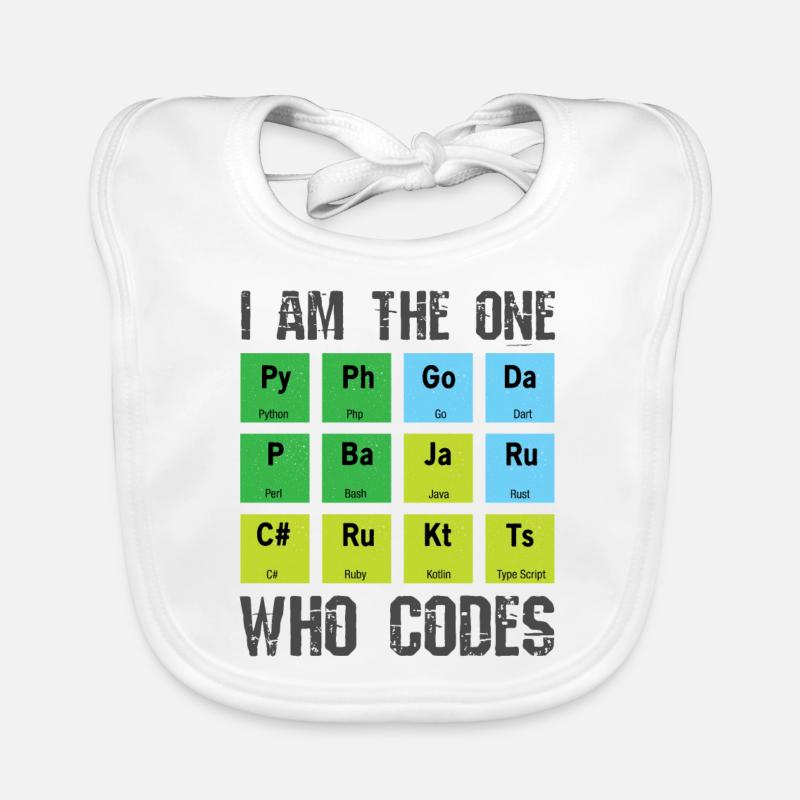 programmer Organic Baby Bibs