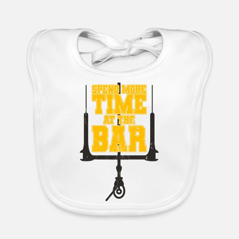 Kitesurfer Baby Bio-Lätzchen