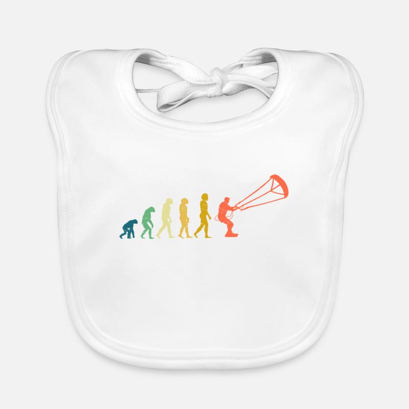 Kitesurfers Evolution Kite Kitesurfing Bavoir bio Bébé