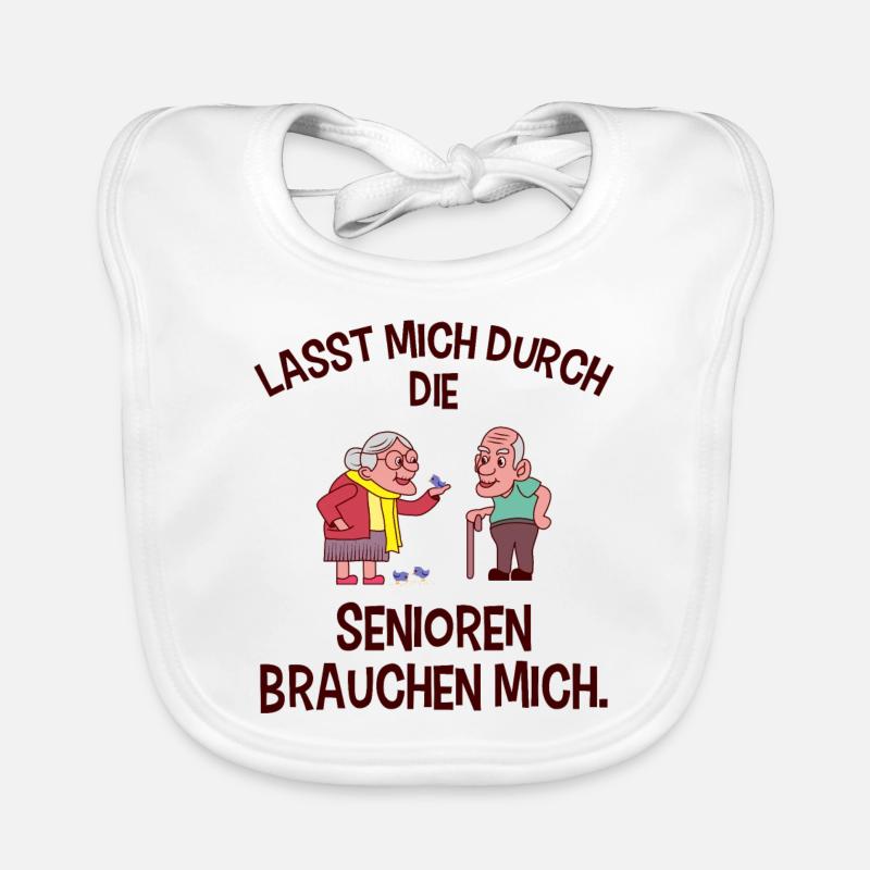 Altenpflege Pfleger Baby Bio-Lätzchen