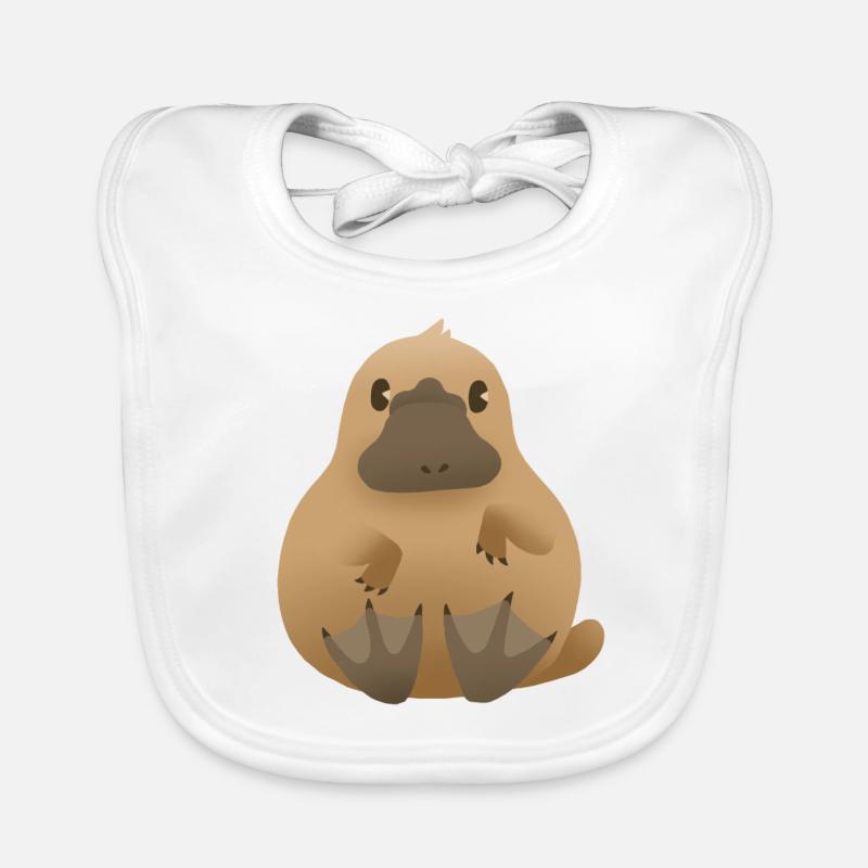 Ornithorynque (ornithorynque) Bavoir bio Bébé