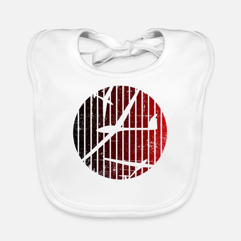 Glider pilot Organic Baby Bibs