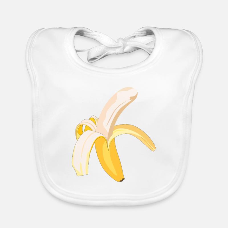 Banane - banane Bavoir bio Bébé