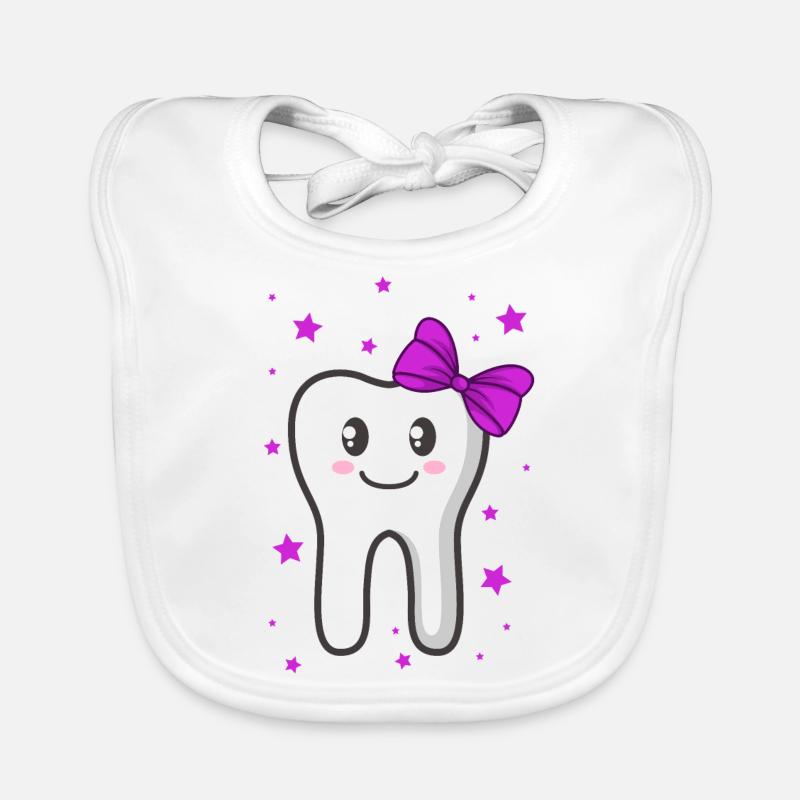 Fée des dents Bavoir bio Bébé