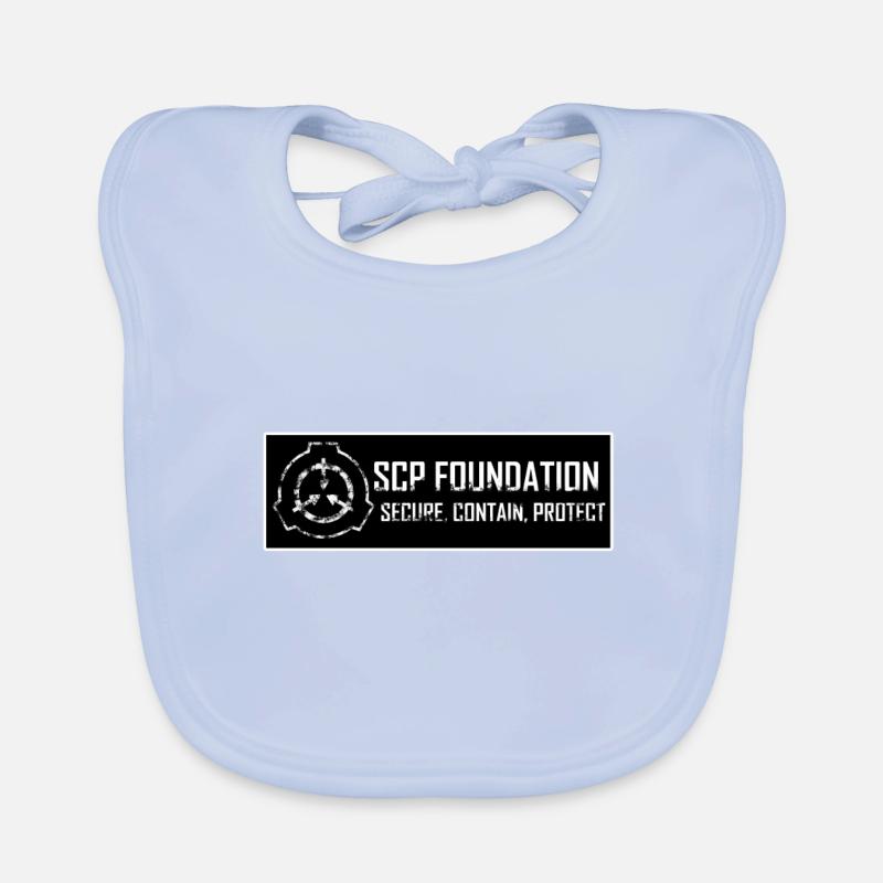 Fondation SCP: sécurisé. Contain Protect Bavoir bio Bébé