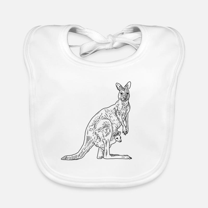 kangaroo Organic Baby Bibs