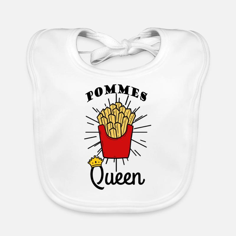 Frites Bavoir bio Bébé