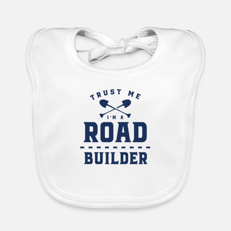 Constructeurs de routes Bavoir bio Bébé