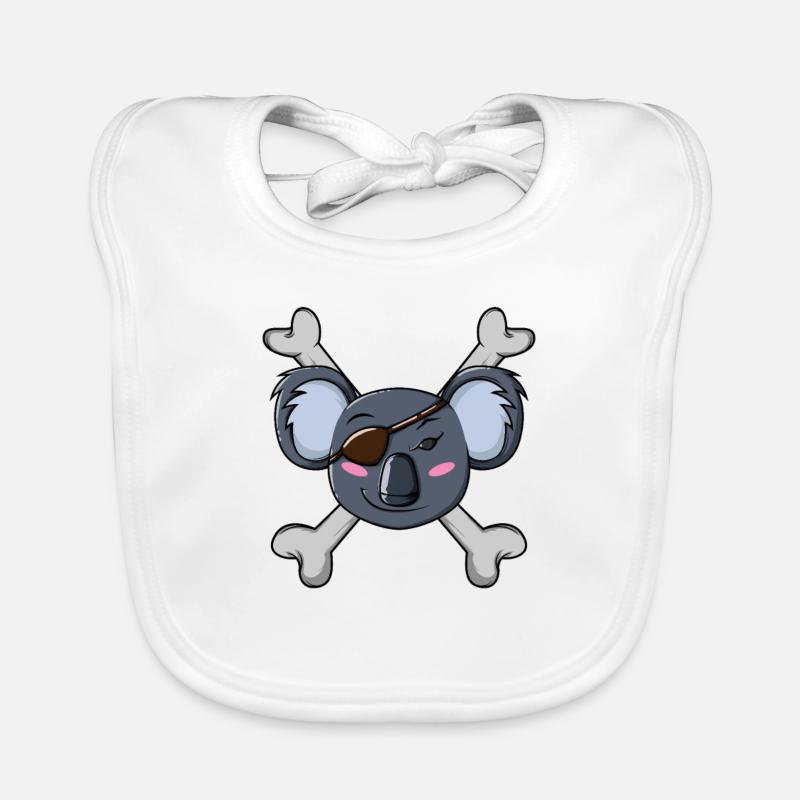 Pirate Koala Bavoir bio Bébé