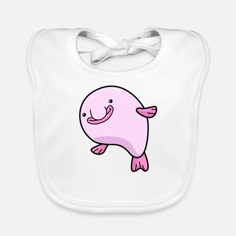 Blobfish Sticker Blobfish Gift Idea Blobfish Organic Baby Bibs