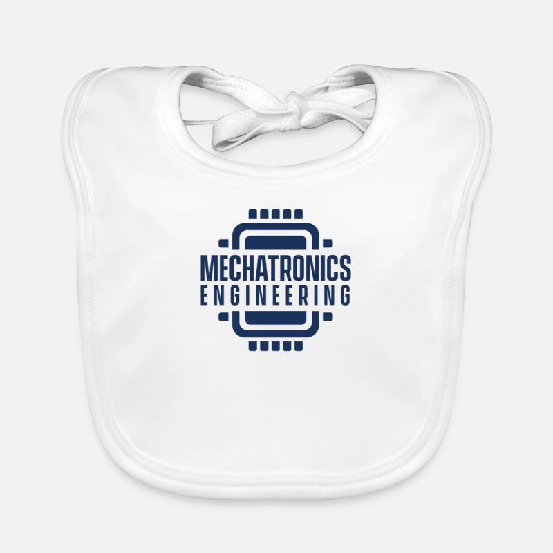 Mechatronics Engineer Organic Baby Bibs