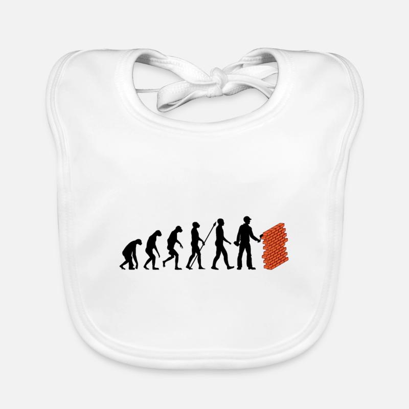 Bricklayer evolution Organic Baby Bibs
