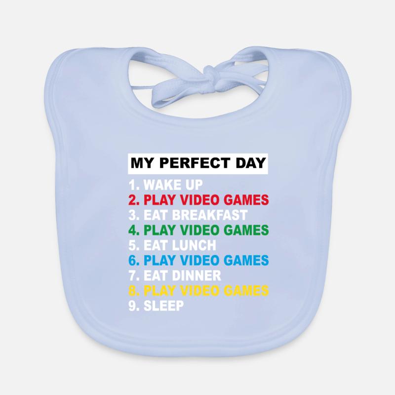 Funny Programmer Computer Gamer Gift Organic Baby Bibs