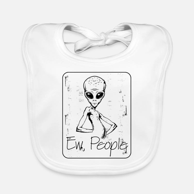 Alien Baby Bio-Lätzchen