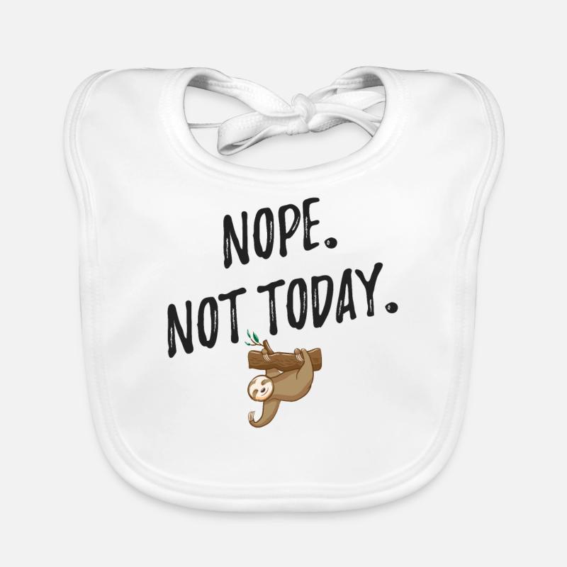 Faultier Baby Bio-Lätzchen