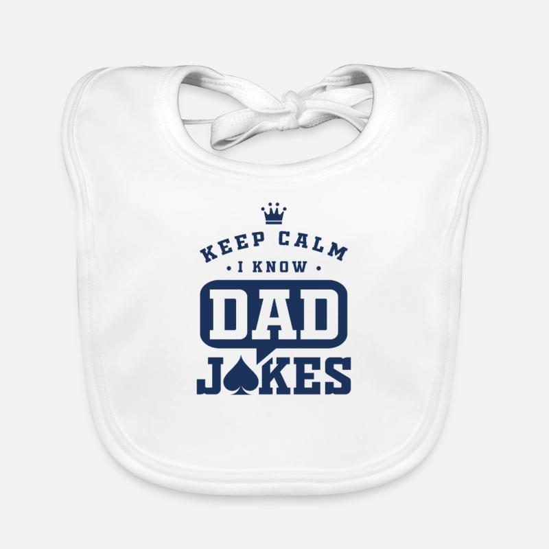 Dad Jokes Baby Bio-Lätzchen
