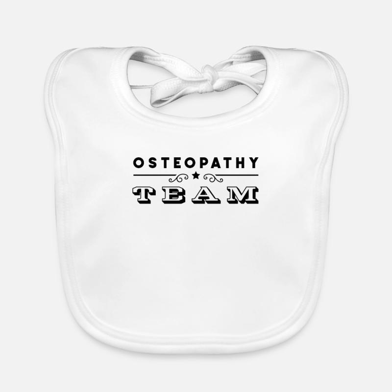 Heilpraxis Osteopathie Osteopathin Osteopath Team Baby Bio-Lätzchen