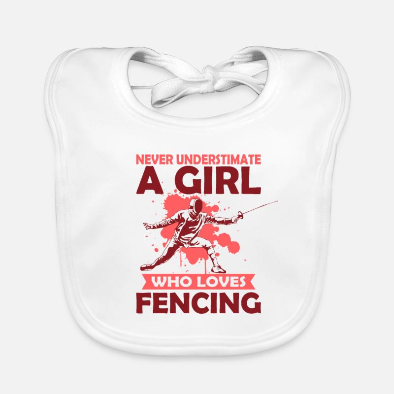 fencing Organic Baby Bibs