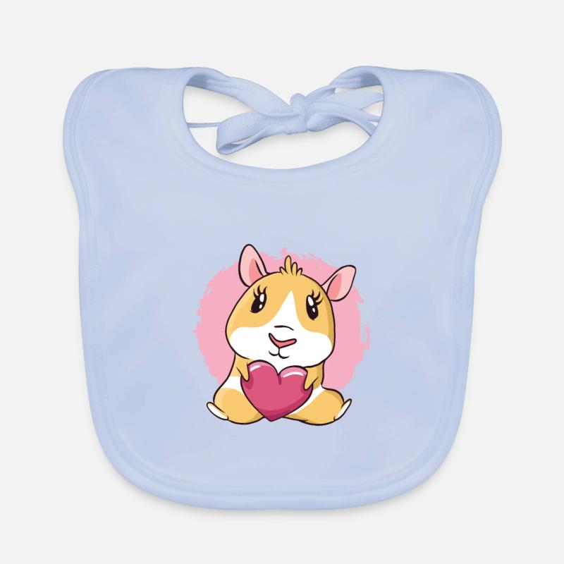 Cochon d'Inde Bavoir bio Bébé