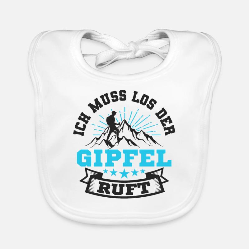 Bergsteiger Baby Bio-Lätzchen