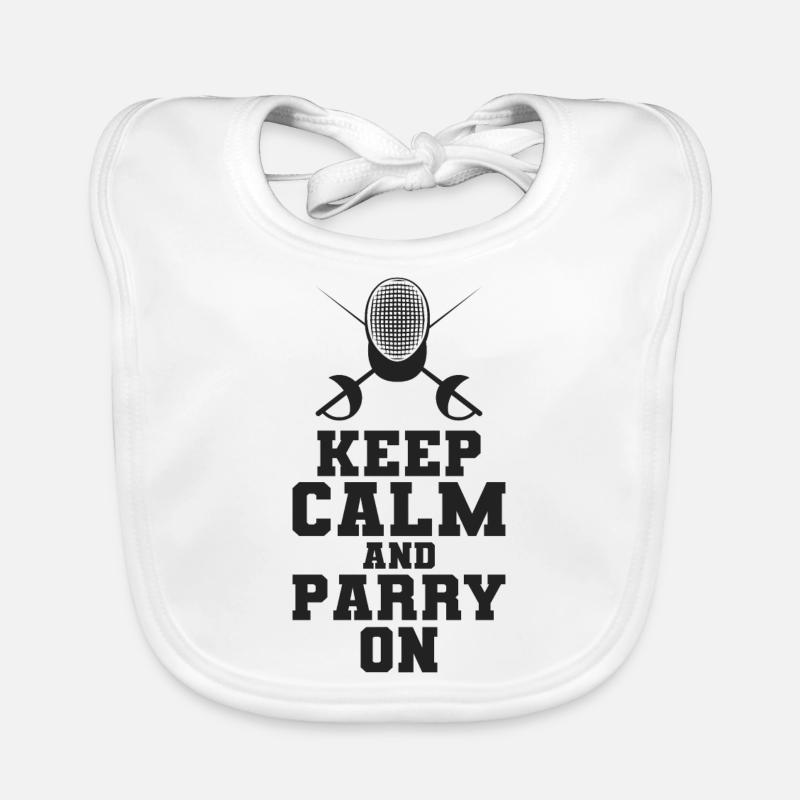 fencing Organic Baby Bibs