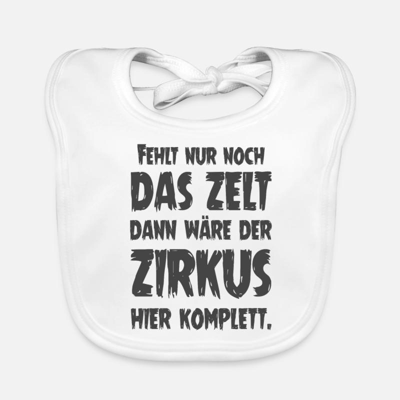 Zirkus Lustig Baby Bio-Lätzchen