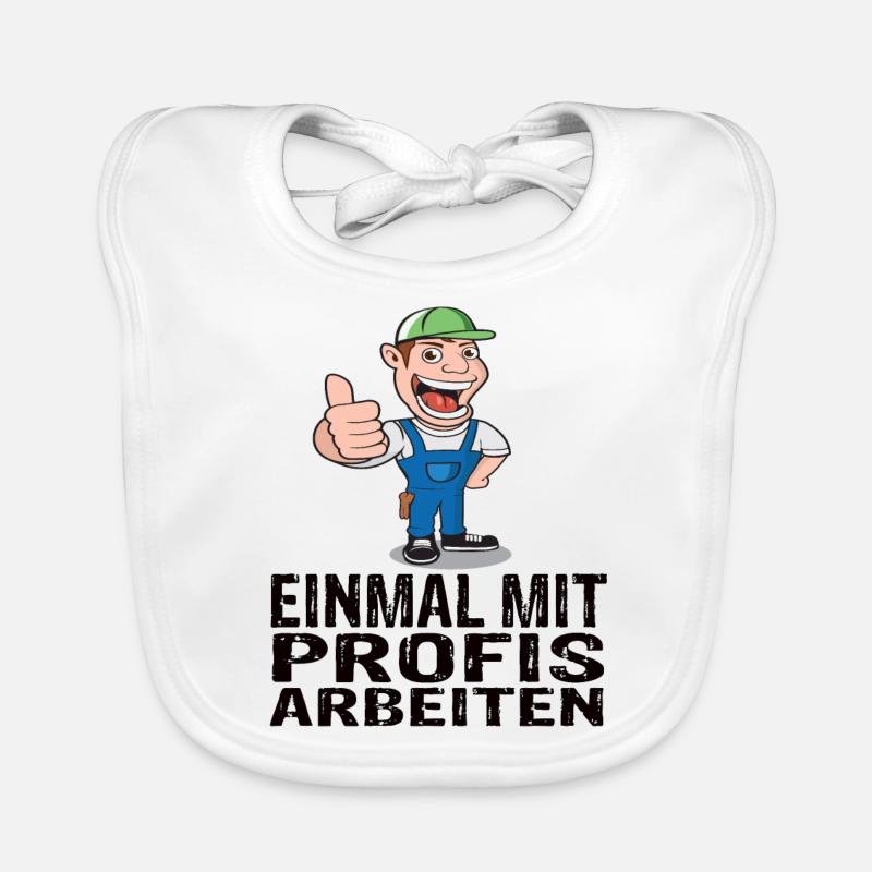 Einmal mit Profis arbeiten Baby Bio-Lätzchen