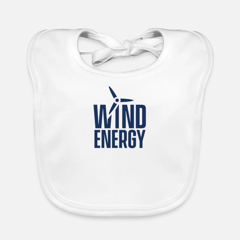 Éolienne éolienne énergie éolienne énergie éolienne éolienne Bavoir bio Bébé