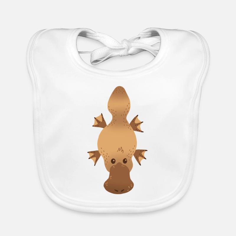 Ornithorynque Bavoir bio Bébé