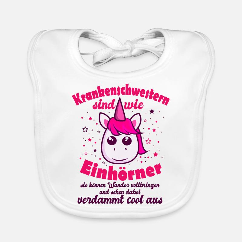 Krankenschwester Baby Bio-Lätzchen