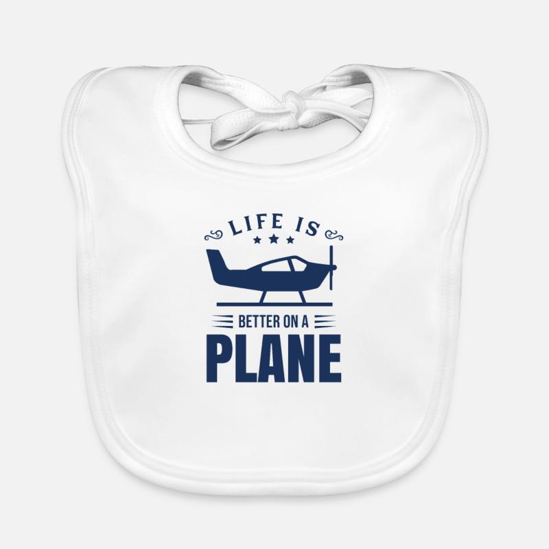 Pilote Bavoir bio Bébé