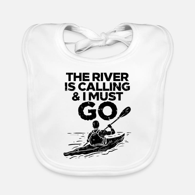 Kayaking Kayak Organic Baby Bibs
