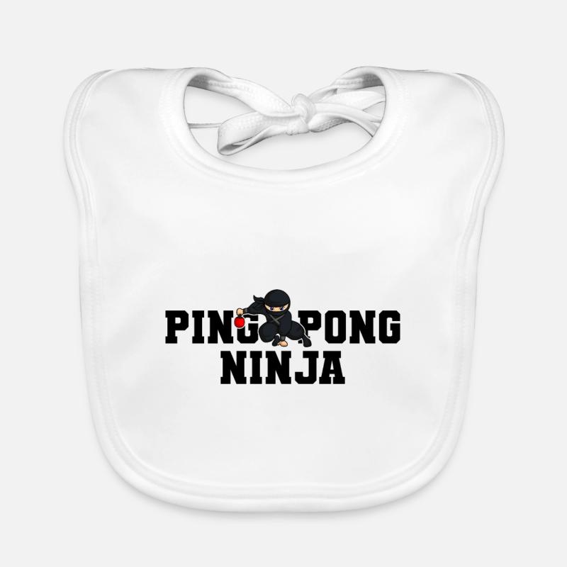 Tennis de table Bavoir bio Bébé