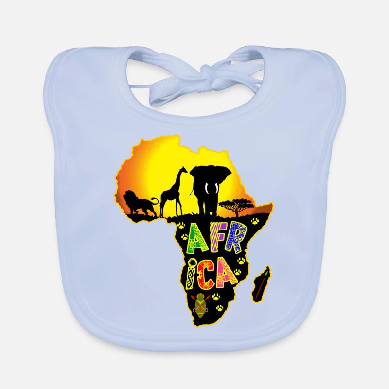 Africa Organic Baby Bibs