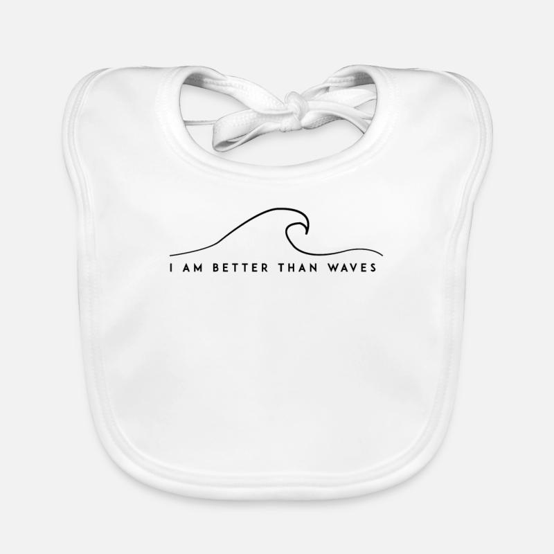 waves Organic Baby Bibs