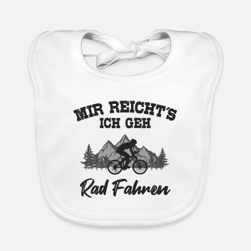 Fahrrad Spruch Baby Bio-Lätzchen