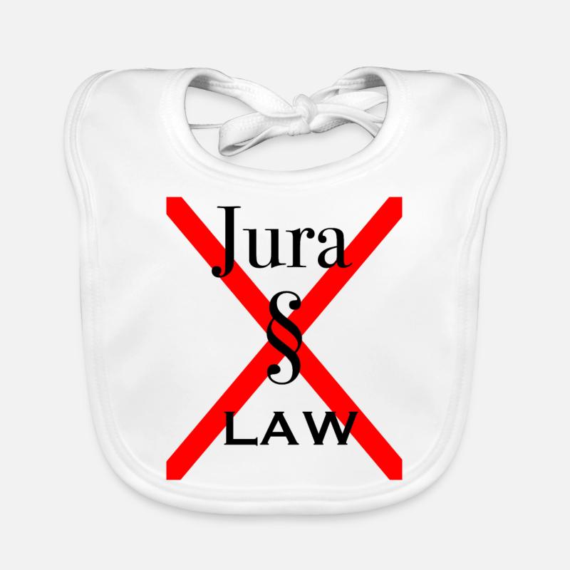 Law paragraph attorney gift Organic Baby Bibs