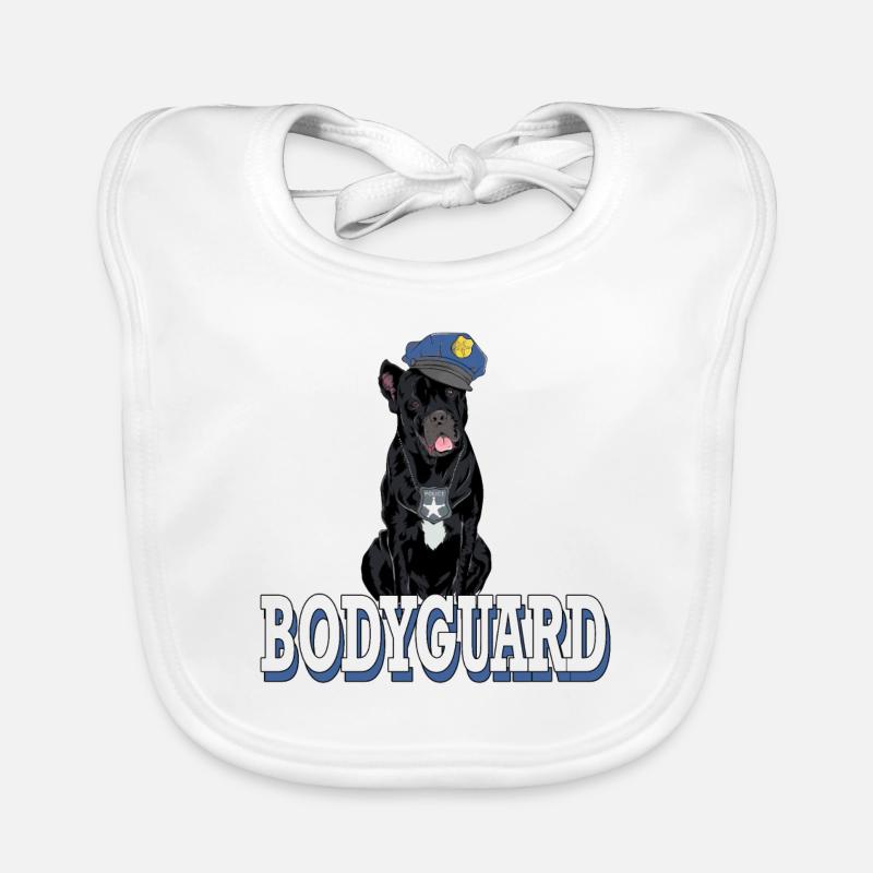 Cane Corso Bodyguard Security protection chien Bavoir bio Bébé
