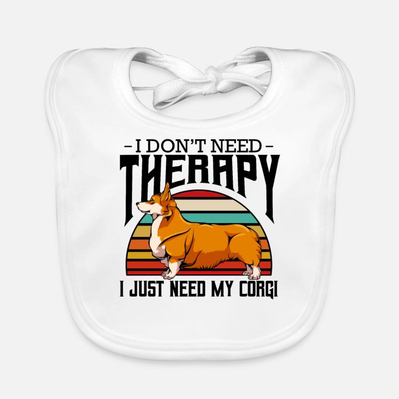 Corgi Organic Baby Bibs