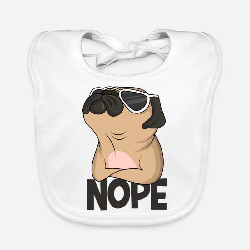 Mops Baby Bio-Lätzchen