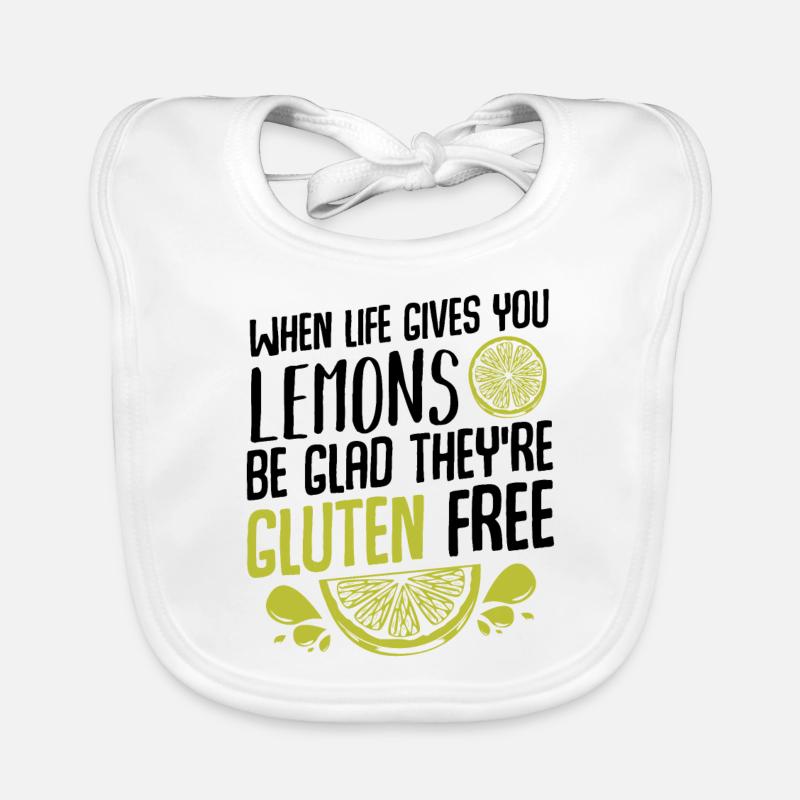 Fruit de citron Bavoir bio Bébé