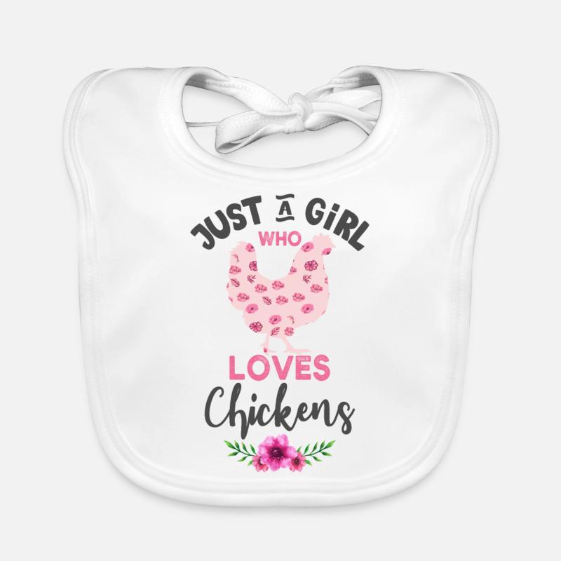 Hühner Baby Bio-Lätzchen