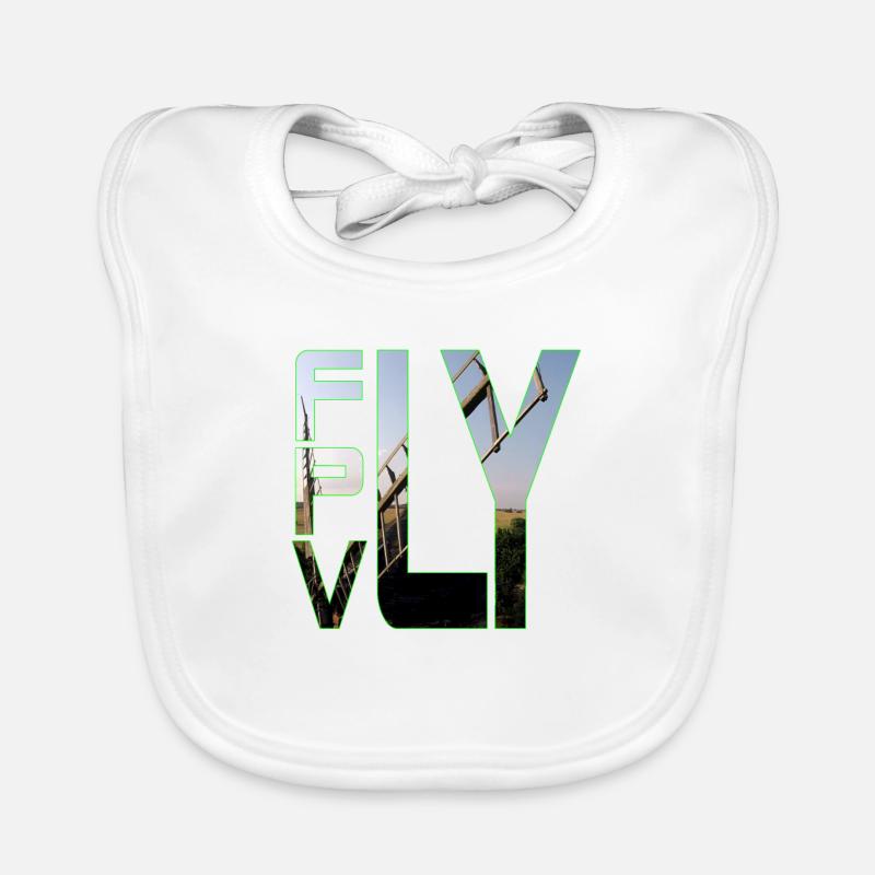 Fly FPV Bavoir bio Bébé
