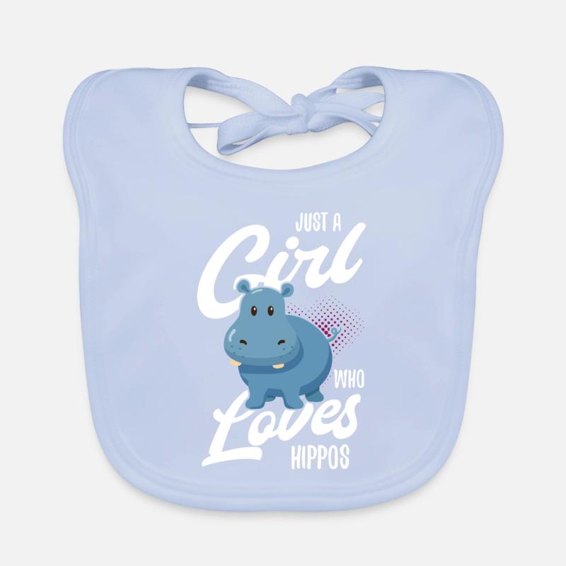 hippo Organic Baby Bibs