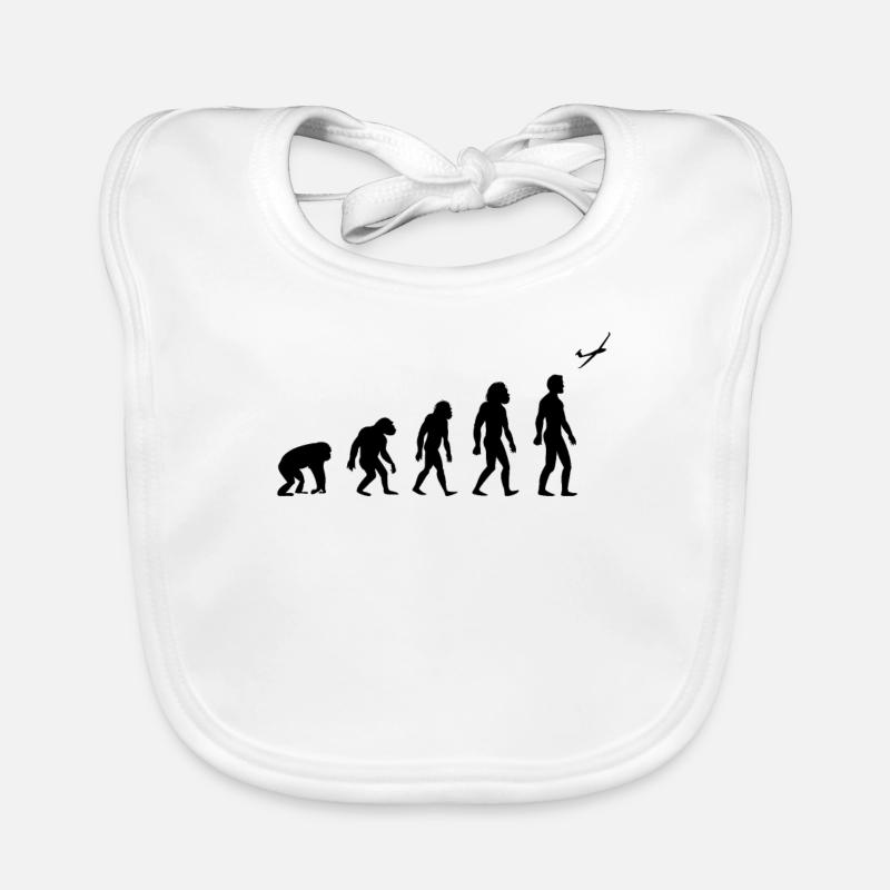 cadeau de voile de planeur évolution de vol de planeur Bavoir bio Bébé