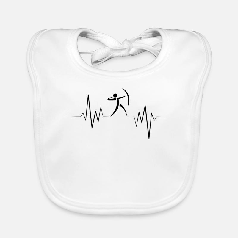 Bow and arrow target Organic Baby Bibs
