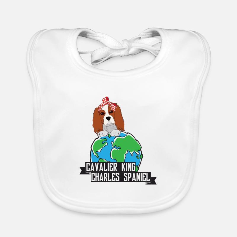 Cavalier King Bavoir bio Bébé