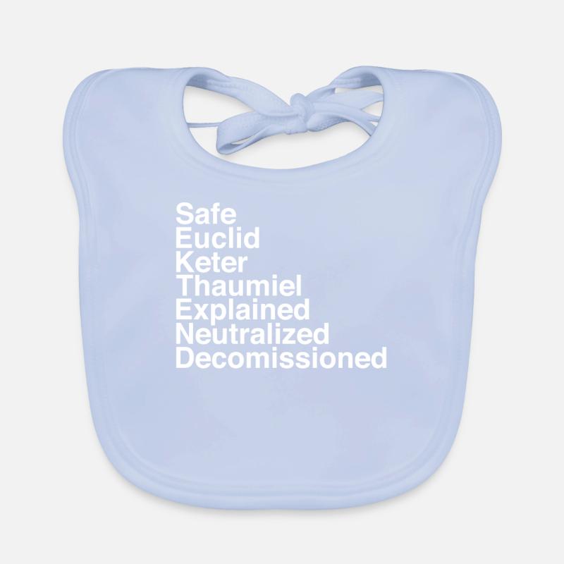 Object classes secure contain protect scp Organic Baby Bibs